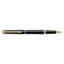 Waterman Hémisphére Black Lacquer GT plnicí pero