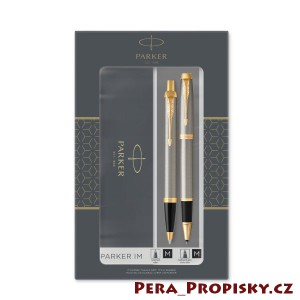 /354-1890-thickbox/parker-im-brushed-metal-gt-darkova-sada.jpg