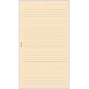 Filofax linkované listy lososové - A5